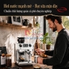 Máy pha và xay cà phê bán tự động 3 trong 1 với 44 chế độ xay, Espresso, Cappuccino, Latte. Thương hiệu Mỹ cao cấp HiBREW - H7 LITE
