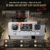 Máy pha và xay cà phê bán tự động 3 trong 1 với 44 chế độ xay, Espresso, Cappuccino, Latte. Thương hiệu Mỹ cao cấp HiBREW - H7 LITE