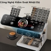 Máy pha cà phê Espresso chuyên nghiệp 3 trong 1, thương hiệu Mỹ cao cấp HiBREW - H7B