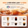 Máy pha cà phê tự động nóng và lạnh Series 3800 Ultra chuyên nghiệp Espresso, Americano, Iced Coffee, Capuccino, Cafe Latte, Iced Latte. Thương hiệu Hà Lan cao cấp Philips - EP3888