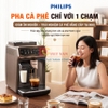 Máy pha cà phê tự động nóng và lạnh Series 3800 Ultra chuyên nghiệp Espresso, Americano, Iced Coffee, Capuccino, Cafe Latte, Iced Latte. Thương hiệu Hà Lan cao cấp Philips - EP3888