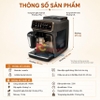 Máy pha cà phê tự động nóng và lạnh Series 3800 Ultra chuyên nghiệp Espresso, Americano, Iced Coffee, Capuccino, Cafe Latte, Iced Latte. Thương hiệu Hà Lan cao cấp Philips - EP3888