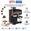 Máy pha cà phê Espresso chuyên nghiệp 4 trong 1, thương hiệu Anh Quốc Tanser cao cấp - EM3108