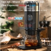 Máy pha cà phê cầm tay Espresso mini 3 trong 1, thương hiệu Mỹ HiBREW cao cấp H4A và H4B