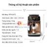 Máy pha cà phê tự động Serial 5400 LatteGo pha 12 loại đồ uống khác nhau. Thương hiệu Hà Lan cao cấp Philips - EP5144/72