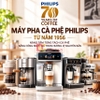 Máy pha cà phê tự động siêu cao cấp Serial 8000 Aromis, LatteGo pha 54 loại đồ uống nóng và lạnh chuyên nghiệp. Thương hiệu Hà Lan nổi tiếng Philips - EP8557