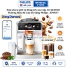 Máy pha cà phê tự động siêu cao cấp Serial 8000 Aromis, LatteGo pha 54 loại đồ uống nóng và lạnh chuyên nghiệp. Thương hiệu Hà Lan nổi tiếng Philips - EP8557