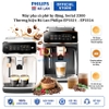Máy pha cà phê tự động Serial 3300 Espresso, Espresso Lungo, Americano, Iced Coffee, Nước nóng. Thương hiệu Hà Lan cao cấp Philips EP3321 - EP3324