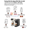 Máy pha cà phê 6 trong 1, Espresso, Viên Nén Nespresso, Nescafe Dolcegusto, Kcup, Túi ESE POD và Trà. Thương hiệu Mỹ cao cấp HiBREW - H1B