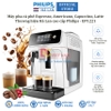 Máy pha cà phê Espresso, Americano tự động và Capuccino, Latte. Thương hiệu Hà Lan cao cấp Philips - EP1221/69