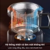 Máy rang hạt cà phê công nghệ gia nhiệt không khí chuyên nghiệp. Thương hiệu Mỹ cao cấp Cafemasy CCR-305D