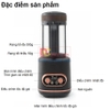 Máy rang hạt cà phê công nghệ gia nhiệt không khí. Thương hiệu Mỹ Cafemasy cao cấp CCR-1209R2