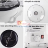 Máy rang hạt cà phê và các loại hạt tự động, thương hiệu Mỹ cao cấp Cafemasy SCR-300