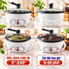 Máy rang hạt cà phê và các loại hạt tự động, tích hợp điều chỉnh nhiệt độ và  thời gian. Thương hiệu Mỹ cao cấp Cafemasy SCR-300B Pro