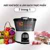 Máy rửa và khử khuẩn thực phẩm bằng Ozone, chứng nhận Châu Âu. Thương hiệu Mỹ Septree cao cấp AXM-810