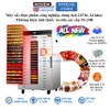 Máy sấy thực phẩm công nghiệp, dung tích 215 lít, 24 khay. Thương hiệu Anh Quốc Aosida cao cấp SS-24H