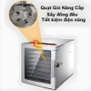 Máy sấy thực phẩm chuyên nghiệp dung tích 16.2 lít, 8 khay. Thương hiệu Mỹ cao cấp Septree DBC-08A01