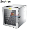 Máy sấy thực phẩm chuyên nghiệp dung tích 16.2 lít, 8 khay. Thương hiệu Mỹ cao cấp Septree DBC-08A01