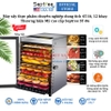 Máy sấy thực phẩm chuyên nghiệp dung tích 45 lít, 12 khay. Thương hiệu Mỹ cao cấp Septree ST-06