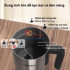Máy tạo bọt sữa Nóng và Lạnh 4 trong 1. Thương hiệu Mỹ cao cấp HiBREW - M3A