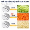 Máy thái rau củ quả công nghiệp đa năng, thái lát, thái sợi, thái hạt lựu. Thương hiệu Mỹ cao cấp Septree - GJ808