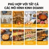 Máy thái rau củ quả công nghiệp đa năng, thái lát, thái sợi, thái hạt lựu. Thương hiệu Mỹ cao cấp Septree - GJ808