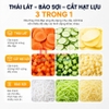 Máy thái rau củ quả công nghiệp đa năng, thái lát, thái sợi, thái hạt lựu. Thương hiệu Mỹ cao cấp Septree - GJ808