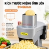 Máy thái rau củ quả đa năng, thái lát, thái sợi, thái hạt lựu. Thương hiệu Mỹ cao cấp Septree - GJ817