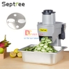 Máy thái rau củ quả đa năng, thái lát, thái sợi, thái hạt lựu. Thương hiệu Mỹ cao cấp Septree - GJ817