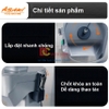 Máy thái rau củ quả chuyên nghiệp dùng cho quán ăn, nhà hàng và khách sạn. Thương hiệu Nhật Bản cao cấp Asaki FC-200QX