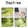 Máy thái rau củ, quả đa năng chuyên nghiệp - Dòng công nghiệp. Thương hiệu Mỹ cao cấp Septree - F46