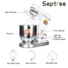 Máy trộn bột, đánh kem 10 lít chuyên nghiệp 3 trong 1 - Dòng công nghiệp. Thương hiệu Mỹ cao cấp Septree - B10SS và B10