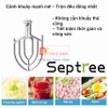 Máy trộn bột, đánh kem 10 lít chuyên nghiệp 3 trong 1 - Dòng công nghiệp. Thương hiệu Mỹ cao cấp Septree - B10B