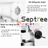 Máy trộn bột, đánh kem 10 lít chuyên nghiệp 3 trong 1 - Dòng công nghiệp. Thương hiệu Mỹ cao cấp Septree - B10B