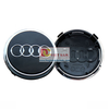 Logo chụp mâm, ốp lazang bánh xe ô tô Audi Q7 AUD77 đường kính 77mm