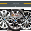 Logo chụp mâm, ốp lazang bánh xe ô tô BMW đường kính 60mm