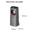 Quạt không cánh làm mát, phun sương tạo ẩm. Kiêm lọc không khí ion âm và khử khuẩn UV, Serial 4000. Thương hiệu Hà Lan cao cấp Philips - ACR4246X