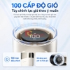 Quạt mini cầm tay USB, serial 3000, 100 cấp độ gió, pin 3.000mAH - Dòng cao cấp. Thương hiệu Hà Lan cao cấp Philips - ACR3142PX
