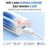 Quạt mini cầm tay USB, serial 3000, 100 cấp độ gió, pin 3.000mAH - Dòng cao cấp. Thương hiệu Hà Lan cao cấp Philips - ACR3142PX