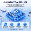 Quạt mini cầm tay USB, serial 3000, 100 cấp độ gió, pin 3.000mAH. Thương hiệu Hà Lan cao cấp Philips - ACR3242PPF