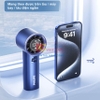 Quạt mini cầm tay USB, serial 4000, 100 cấp độ gió, pin 5.000mAH - Dòng cao cấp. Thương hiệu Hà Lan cao cấp Philips - ACR4142MPF