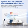 Quạt tuần hoàn không khí dùng pin, tích hợp đèn ngủ Serial 3000. Thương hiệu Hà Lan cao cấp Philips - ACR3122CX