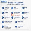 Quạt tuần hoàn không khí Serial 2000, động cơ biến tần. Thương hiệu Hà Lan cao cấp Philips - ACR2246CFD
