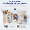Quạt tuần hoàn không khí kiêm lọc không khí bằng ion âm, Serial 4000. Thương hiệu Hà Lan cao cấp Philips - ACR4142CF