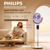 Quạt tuần hoàn không khí xoay 3 chiều, động cơ biến tần, tích hợp 99 cấp độ gió, Serial 3000. Thương hiệu Hà Lan Philips - ACR3262CFV