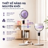 Quạt tuần hoàn không khí xoay 3 chiều, động cơ biến tần, tích hợp 99 cấp độ gió, Serial 3000. Thương hiệu Hà Lan Philips - ACR3262CFV