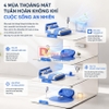 Quạt tuần hoàn không khí xoay 3 chiều, động cơ biến tần, tích hợp 99 cấp độ gió, Serial 3000. Thương hiệu Hà Lan Philips - ACR3262CFV