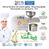 Máy ép dầu thực vật công nghiệp, dùng trong gia đình, nhà hàng, khách sạn. Thương hiệu cao cấp Septree - S10