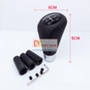 Tay nắm cần số ô tô bọc da MOMO-1