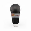 Tay nắm cần số ô tô bọc da thật 100% MOMO-3